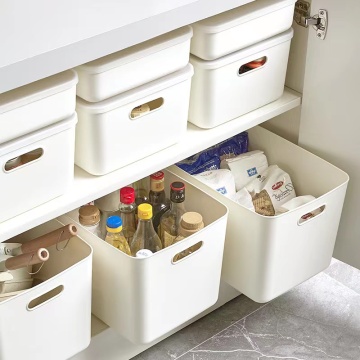 Multifunctional Thickened Storage Basket with Optional Lid