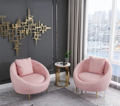 Modern Velvet Leisure Chair for Living Room