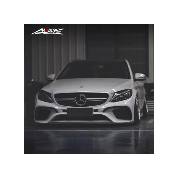C65 AMG Style Front Bumper For Mercedes BENZ C Class W205 to C65 Front Bumper 2015-2021 Year