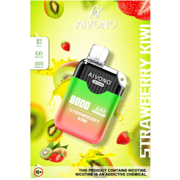 AIM-CLEAR 8000 PUFFS AIVONO 5% /2%/0% NIC