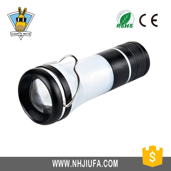 JF Aluminum alloy camping flashlight,desk led light,tent light torch