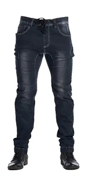 Dark Indigo Men Active Elastic Jean Slim Fit