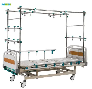 3 Function Adjustable Manual Orthopedic Traction Hospital Bed