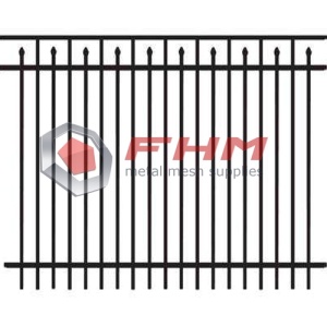 Panel Pagar Baja Tempa Dekoratif