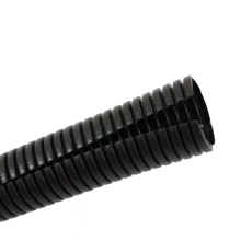 Electrical plastic split corrugated conduit