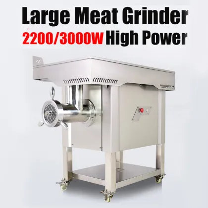 Giant Heavy Duty Moulinex Meat Grinder: Commercial Stainless Steel Machine Parts