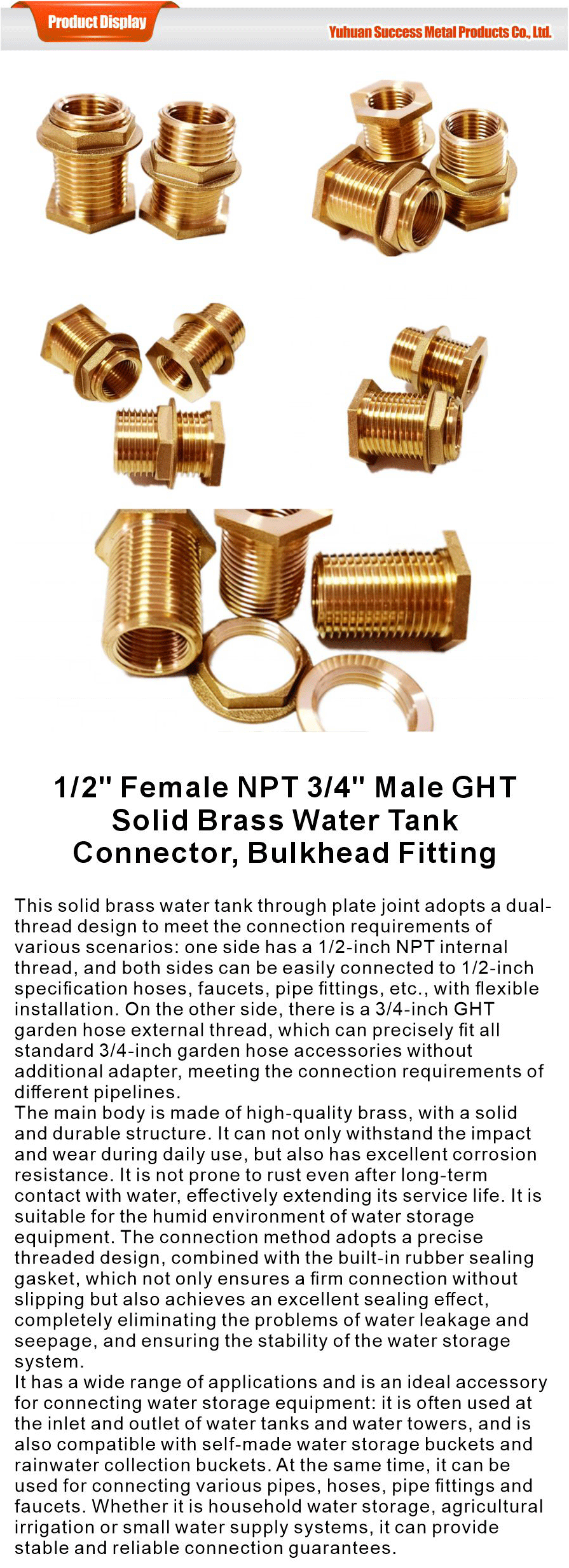 Brass fittings-xiangqing1-SKSS012