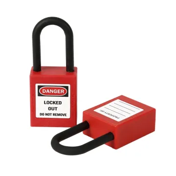 BOYUE 38mm High Visibility Security Padlock for Workplace Safety: Industrial Lockout and LOTO Solution