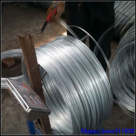 galvanized coat hanger wire/electro galvanized wire