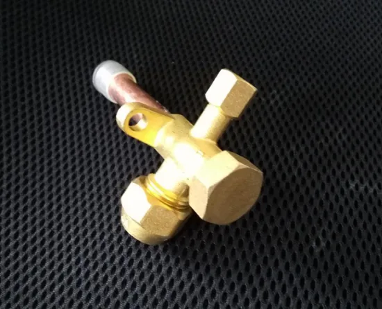 Female brass check valve 3 way for refrigerant R134a