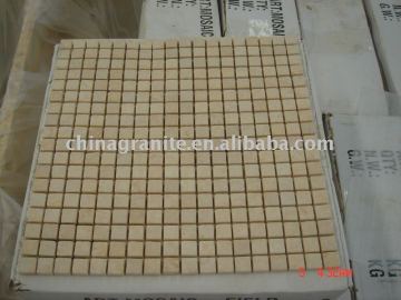 beige marble moasic