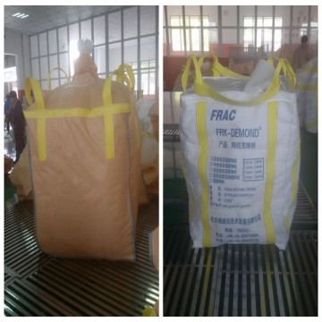 Fibc bulk bags stevedore strap , top fill skirt fibc bag, UN plastic big bag