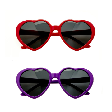 Top Quality Newest Design Heart Shaped Fashionable Women's Sunglasses