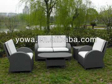 YHA030 ALUMINIUM RATTAN LUXURY GARDEN FURNITURE