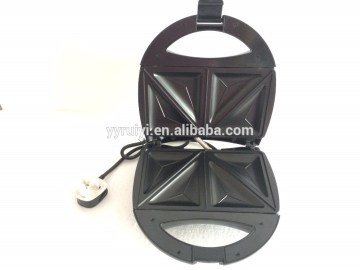 2 slice changeable plate breakfast sandwich making machine