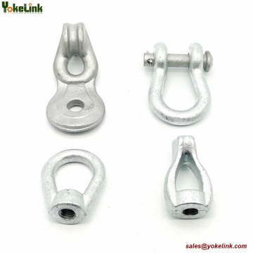 Porca de olho oval 3/4 &quot;J1093 para hastes de ancoragem