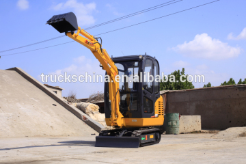 2 ton crawler china mini excavator