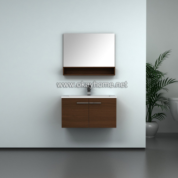 Wooden Finish Bathroom Vanity