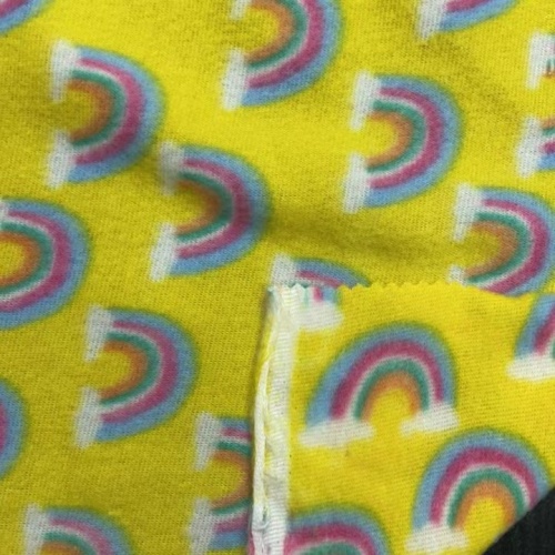 FDY150d/96f Brush with Rainbow Printing Fabric