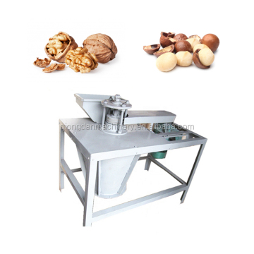 Black Walnut Cracking Machine: Macadamia Pecan Nut Cracker with Kernel and Shell Separation - Price