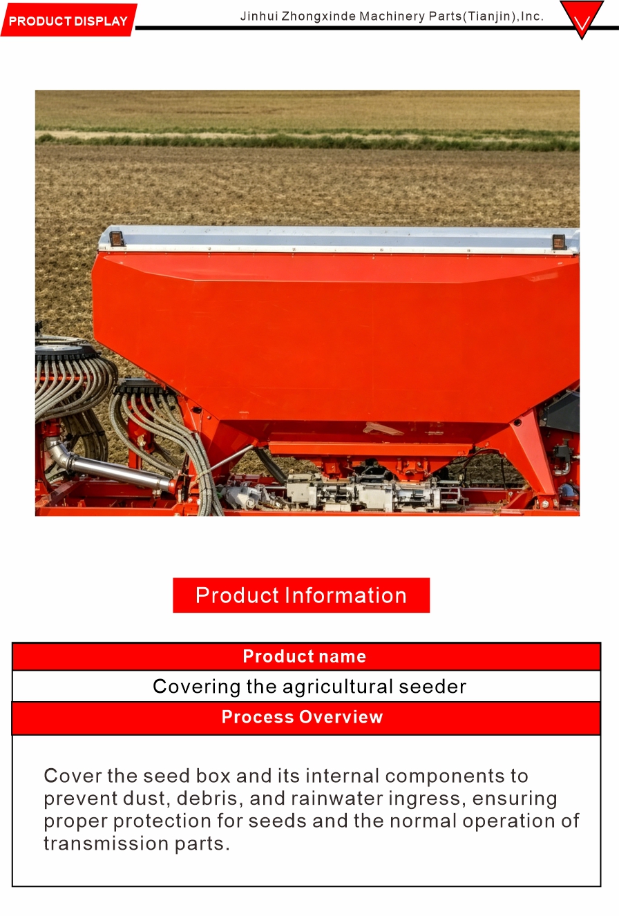 Seeder Top Cover Parts