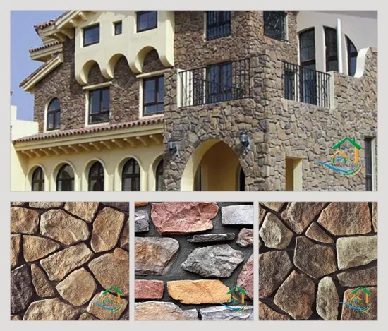 Unique stone waterproof wall covering