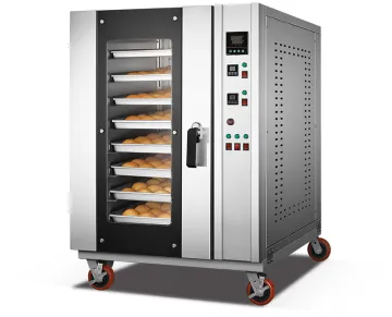 Commercial Convection Oven with 10 Trays and Hot Air Revolving Tray Oven