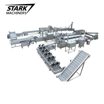 Factory Price Automatic Vegetable Processing Line: Washing & Cutting