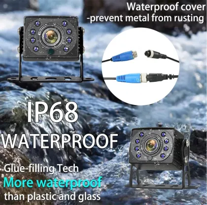 Backup Night Vision Surveillance Camera IP68 Waterproof
