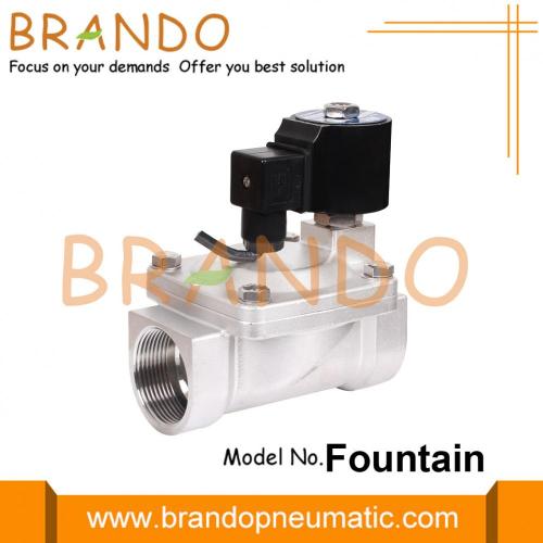 Válvula solenoide impermeable IP68 Jump Jet Fountain de 2 &#39;&#39;