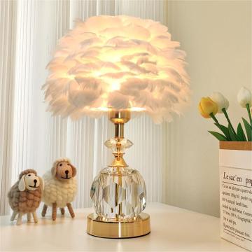 Nordic Light Luxury Romantic Bedroom and Living Room Decorative Table Lamps