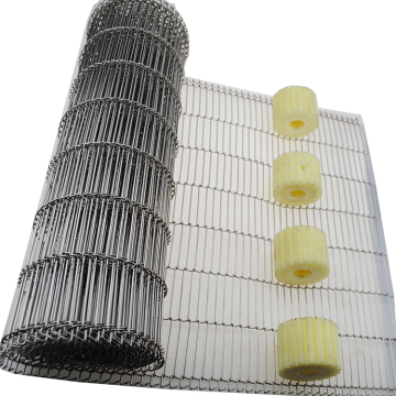 High Temperature Stainless Steel Rod Driven Chain Conveyor Belt for Food Processing