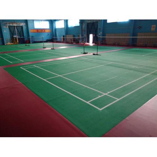 Vinyl Badminton Court Mat Sports Flooring