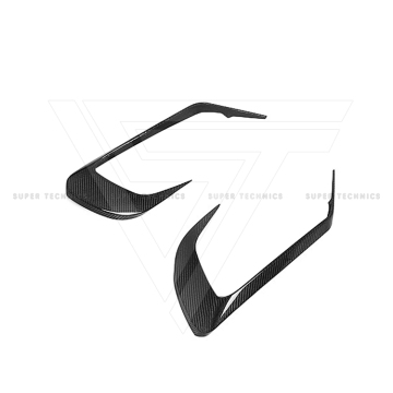 Canarde paraurti anteriori in fibra di carbonio in stile pt per Maserati Levante 2016-2019
