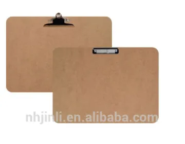 A3 MDF clipboard with butterfly clip