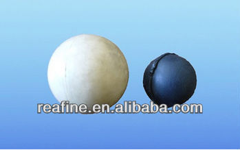 mill accessories rubber sieve ball for cleaning