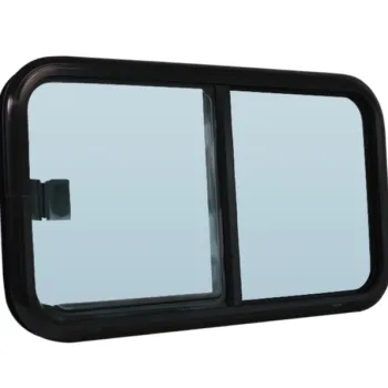 Jishun Band Acrylic Panel RV Sliding Window - Anti-Mosquito for Motorhomes and Caravans