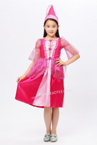 Girls Princess Dress met hoed voor feest