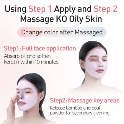 MASK FAMILY Pore Cleansing and Oil Control Charcoal Mud Mask