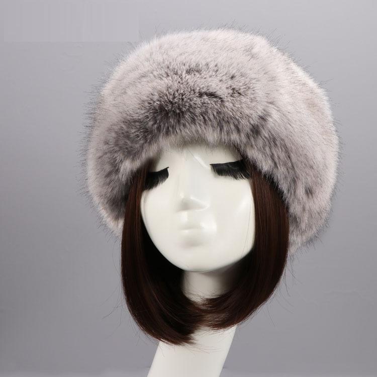 Autumnwinter fur beanie hat to keep warm (1)