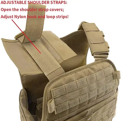 Classic Coyote 600D Polyester Tactical Vest for Shooting Training