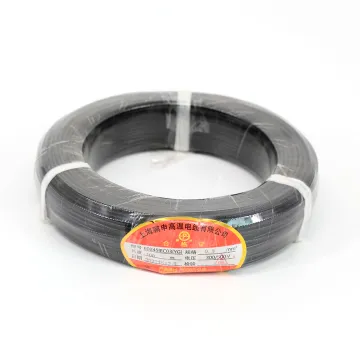 Silicone rubber insulated high temperature wire