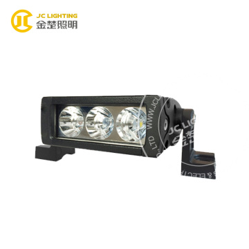 Hot sale led bar light 9w 12v rigid led light bar 4x4 car parts for excavator forklift military vehicle