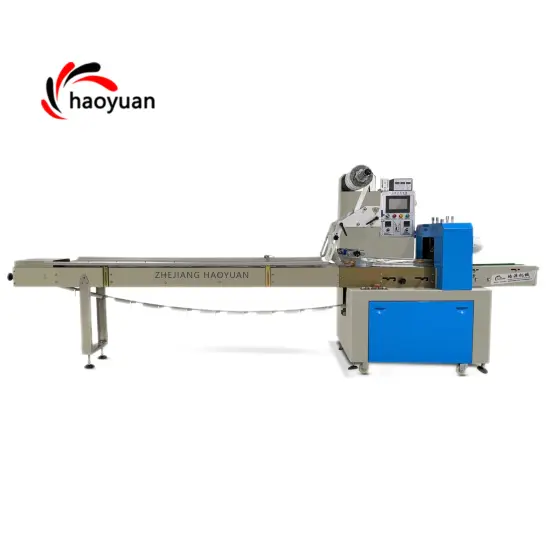 Haoyuan KD-450D Automatic Sanitary Pads and Food Packaging Machine