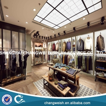 morden clothing store display furniture