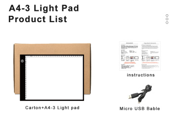 New design Christmas led tracing drawing board