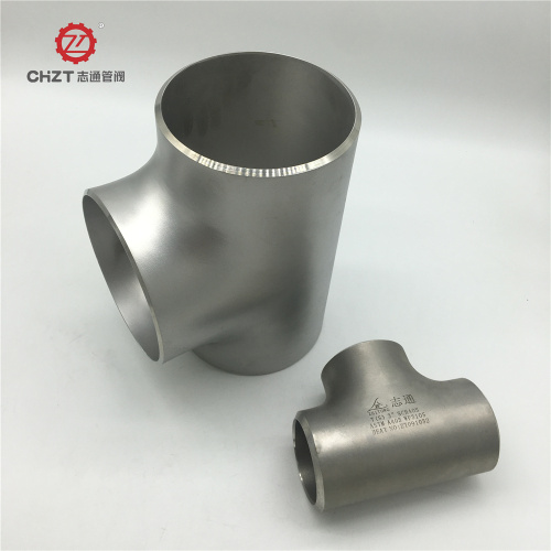 Weld stainless steel tee SCH10