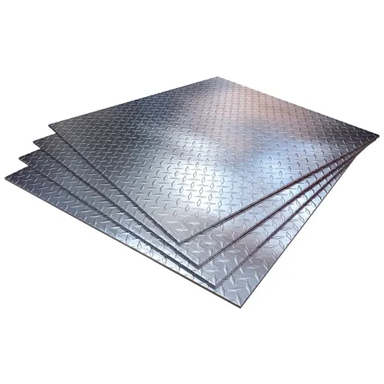 China Manufacturer Hot Rolled Steel Embossed Pattern Carbon Chequered Plate