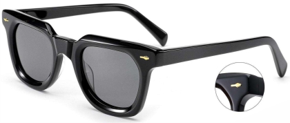 C1 Acetate Sunglasses Black