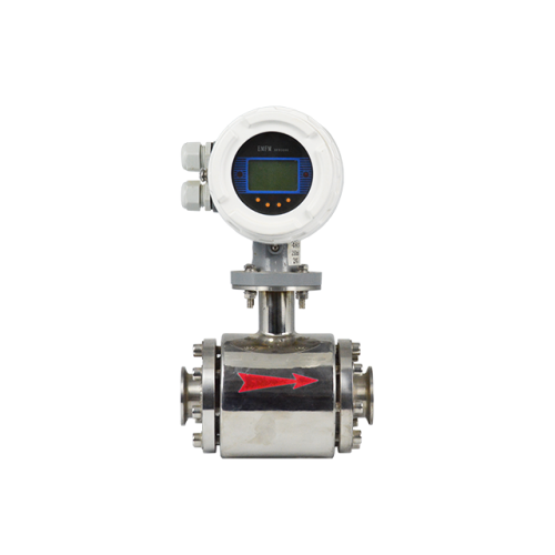 Conveniently Installation Flowmeter hoop high accuracy electromagnetic flowmeter Manufactory